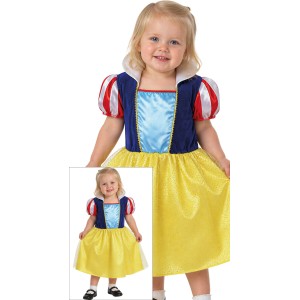 Disfraz bebe princesa blancanieves