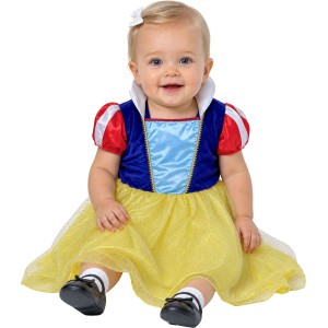 Disfraz bebe princesa blancanieves