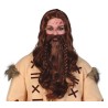 Peluca con barba vikingo ((en caja))