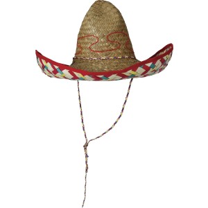 Sombrero mexicano paja, 50 cm