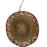 Sombrero mexicano paja, 50 cm