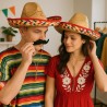 Sombrero mexicano paja, 50 cm