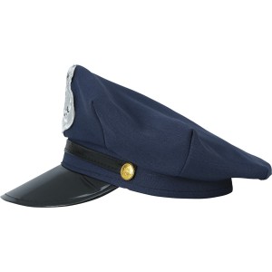 Gorra policia negro infantil
