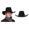 Sombrero vaquero simil-piel colores