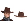 Sombrero vaquero simil-piel colores