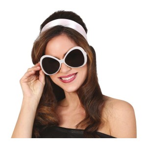 Gafas blancas años 70
