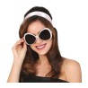 Gafas blancas años 70