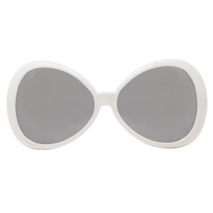Gafas blancas años 70