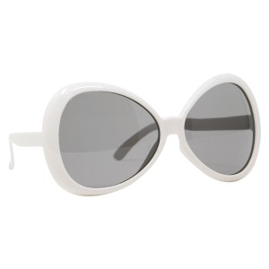 Gafas blancas años 70