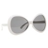 Gafas blancas años 70