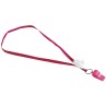 Silbato rosa con cinta, 4 cm