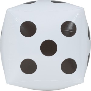 Dado hinchable 30x30 cm