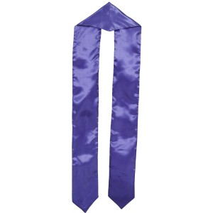 Estola morada 130x12 cm