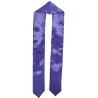 Estola morada 130x12 cm