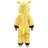 Disfraz bebe de chinchilla electrica Pikachu