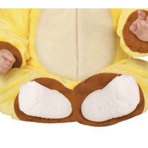 Disfraz bebe de chinchilla electrica Pikachu