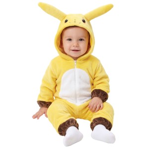 Disfraz bebe de chinchilla electrica Pikachu