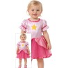 Disfraz bebe princesa peach