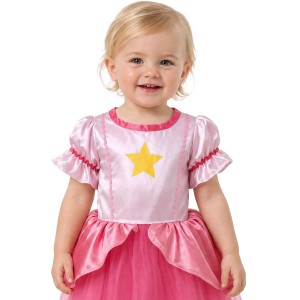 Disfraz bebe princesa peach