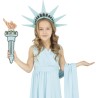 Disfraz niña estatua de la libertad