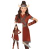 Disfraz niña de vikinga nordica