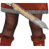 Disfraz niña de vikinga nordica
