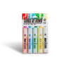 Pack de 5 tubos colores