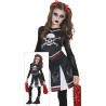 Disfraz niña animadora gotica
