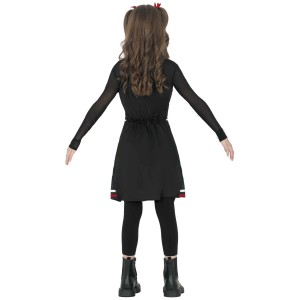 Disfraz niña animadora gotica