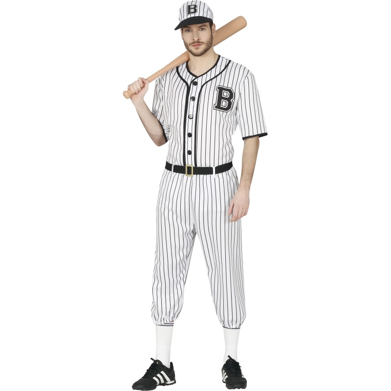 Disfraz hombre jugador de baseball