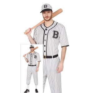 Disfraz hombre jugador de baseball