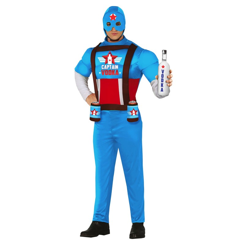 Disfraz hombre capitan Vodka