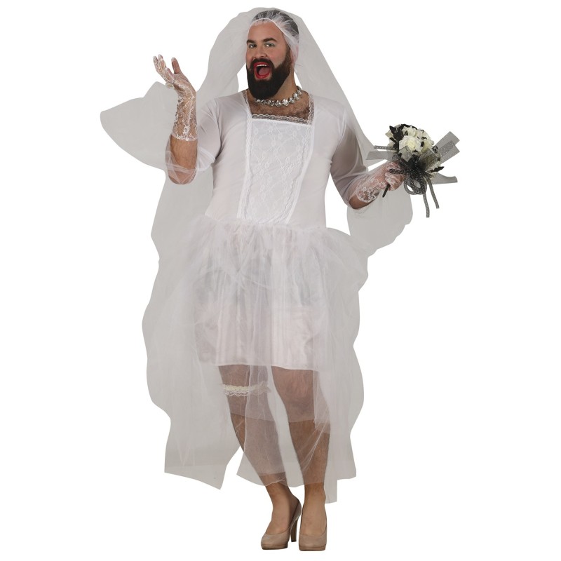 Disfraz hombre de novia