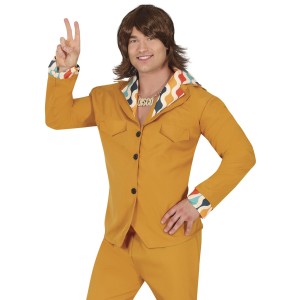 Disfraz hombre traje naranja