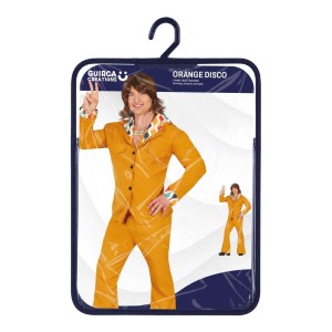 Disfraz hombre traje naranja