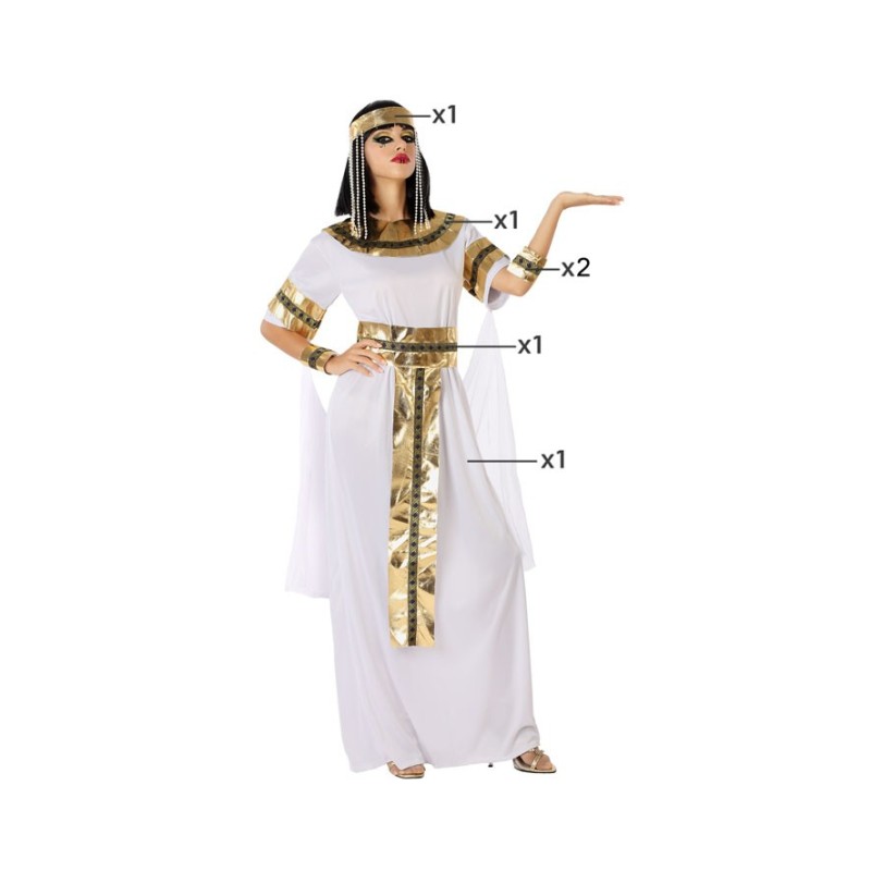 Disfraz mujer egipcia cleopatra