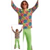 Disfraz hombre de hippie flower