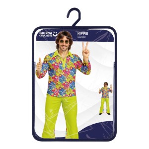 Disfraz hombre de hippie flower