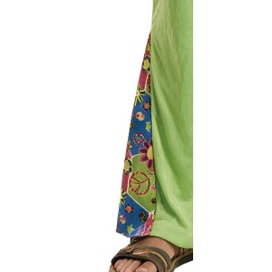 Disfraz hombre de hippie flower