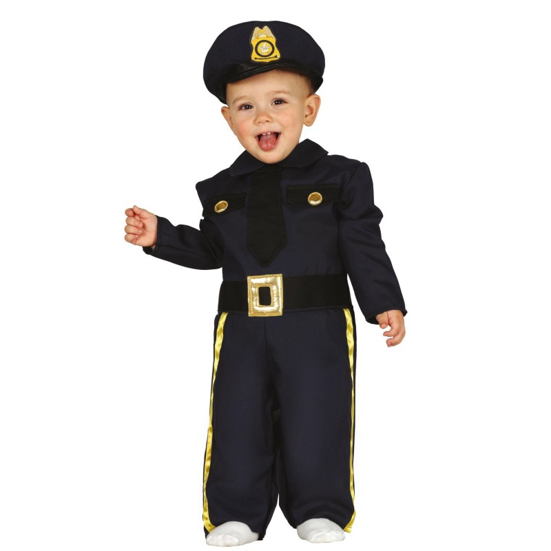 Disfraz bebe de policia