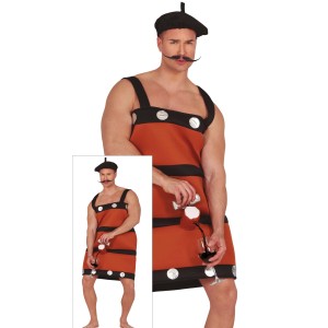Disfraz hombre de barril