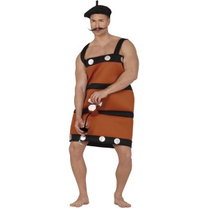 Disfraz hombre de barril
