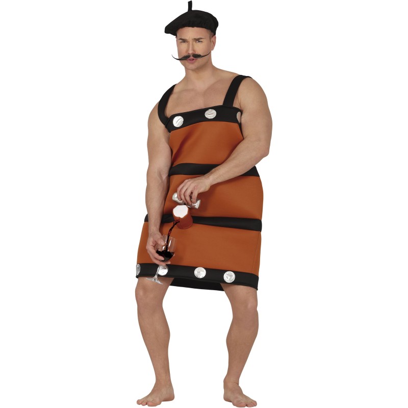 Disfraz hombre de barril