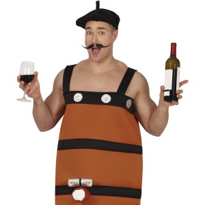 Disfraz hombre de barril