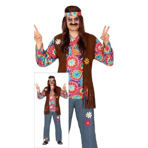Disfraz hombre de hippie
