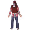 Disfraz hombre de hippie