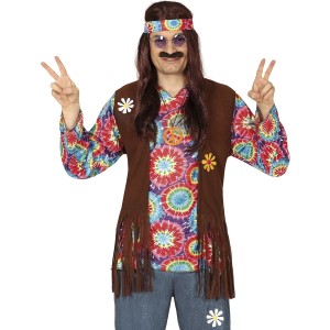 Disfraz hombre de hippie