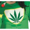 Disfraz hombre de Superheroe marihuana