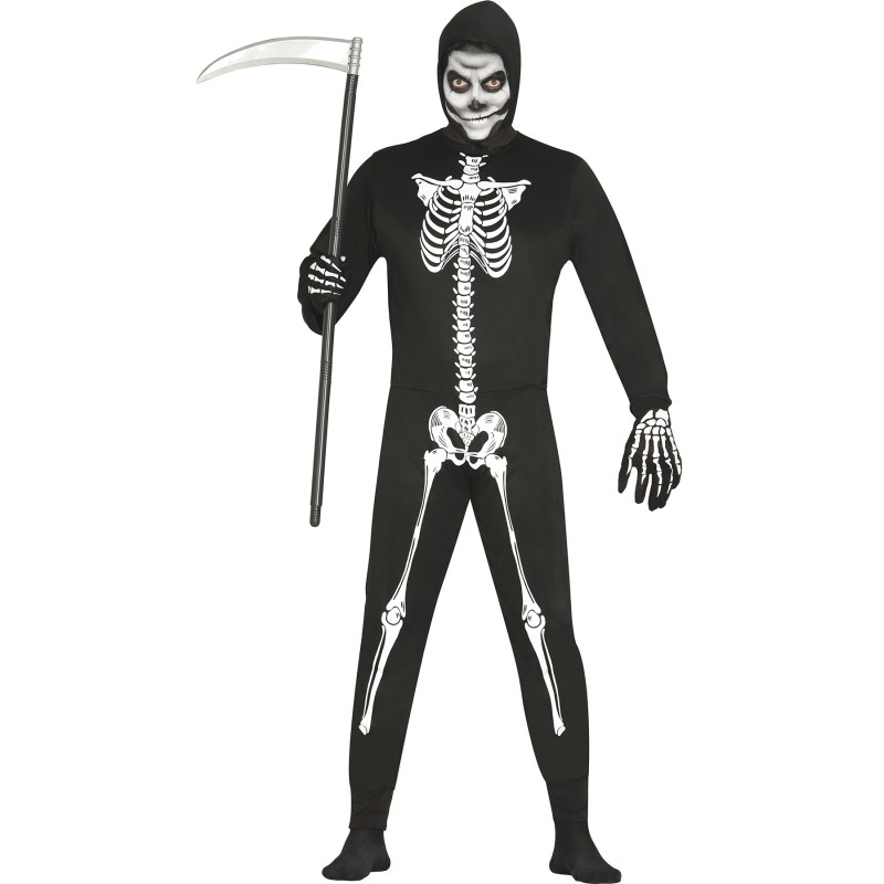 Disfraz hombre de esqueleto