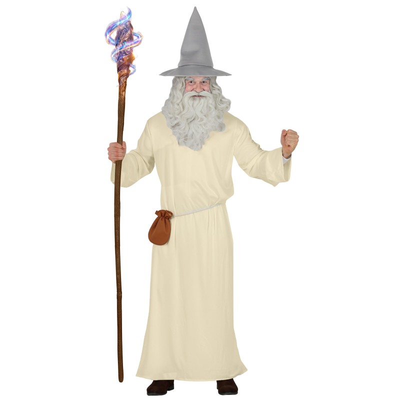 Disfraz hombre de mago blanco